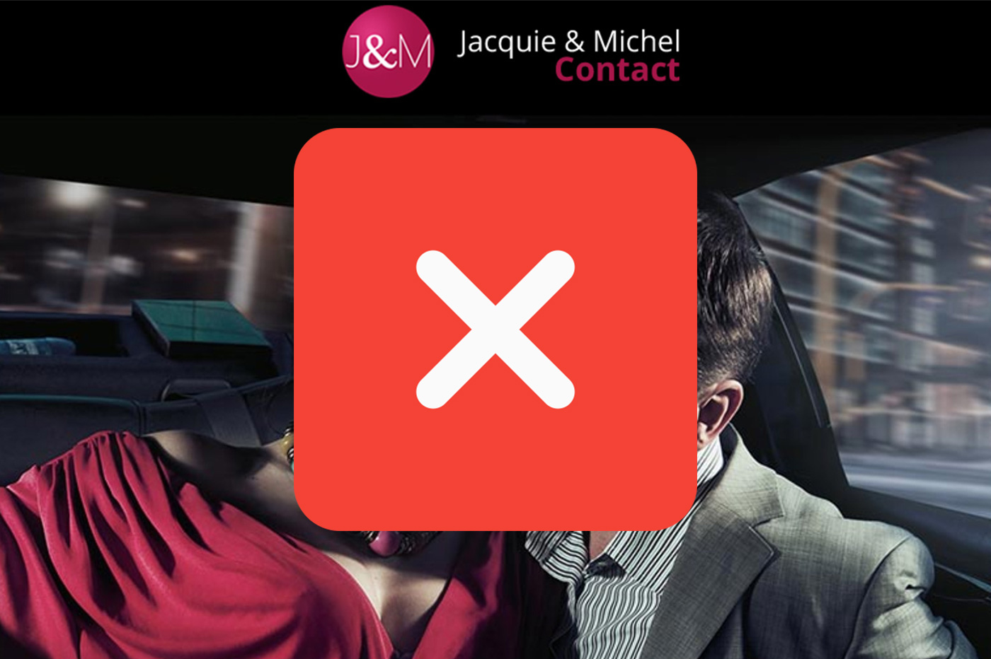 supprimer compte Jacquie et Michel Contact